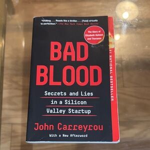 Bad Blood Book by John Carreyrou